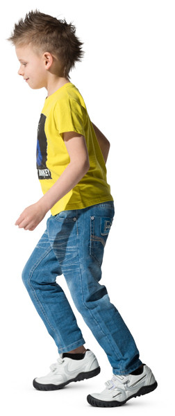Running boy image