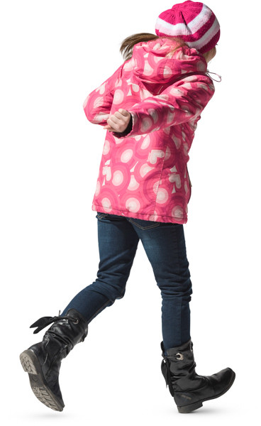 Running girl image
