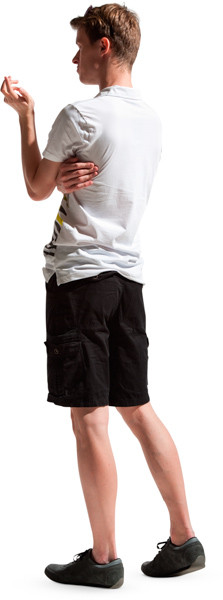 Standing man image