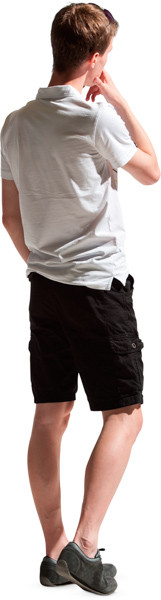 Standing man image