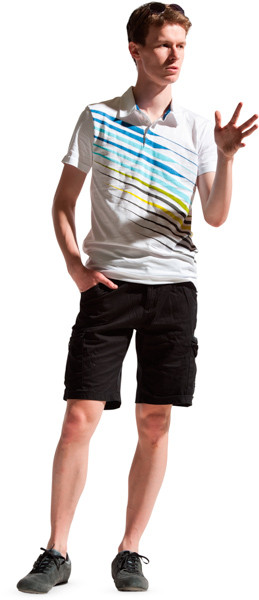 Standing man image