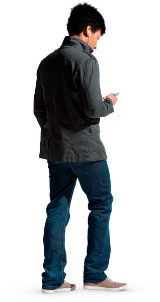 Standing man image