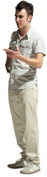 Standing man image