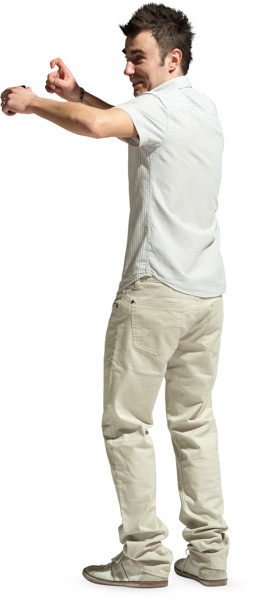 Standing man image
