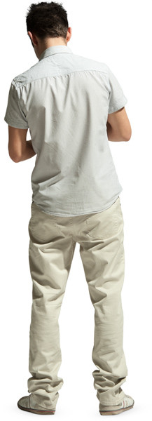 Standing man image