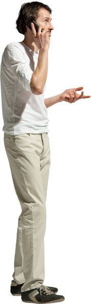 Standing man image
