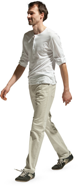 Walking man image