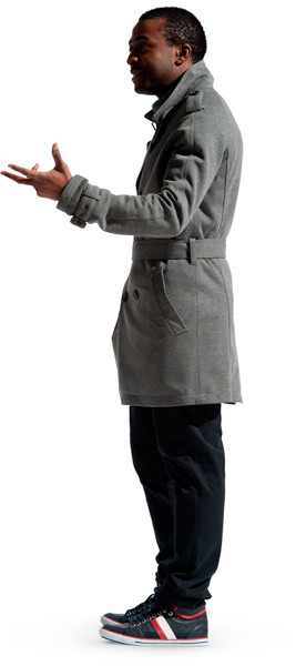 Standing man image