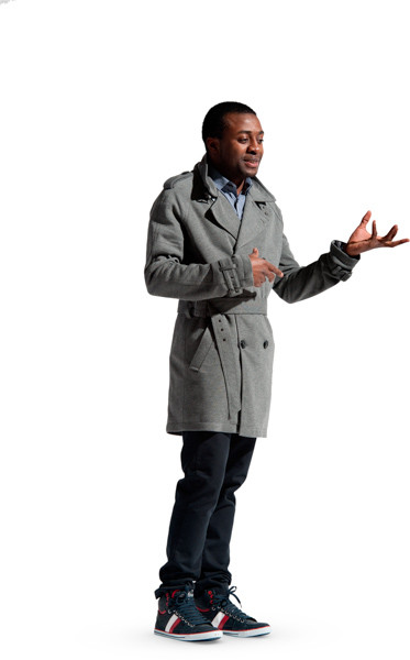 Standing man image