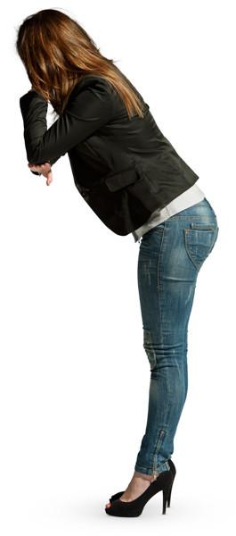 Standing woman image