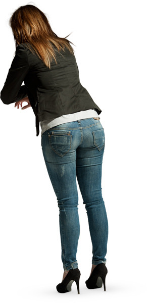 Standing woman image