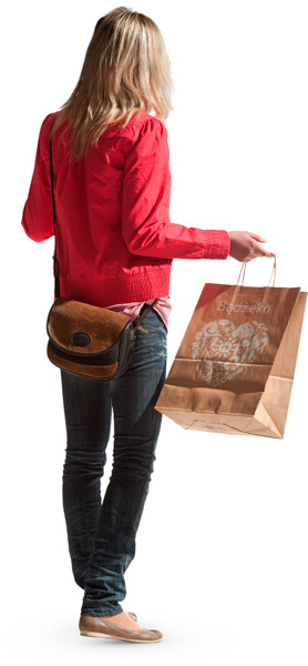 Standing woman image