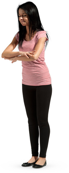Standing woman image