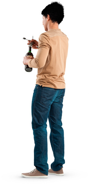 Standing man image