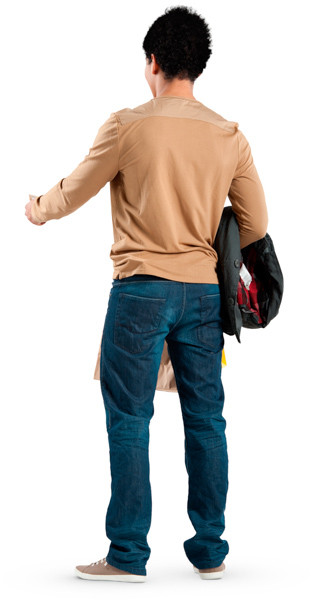Standing man image