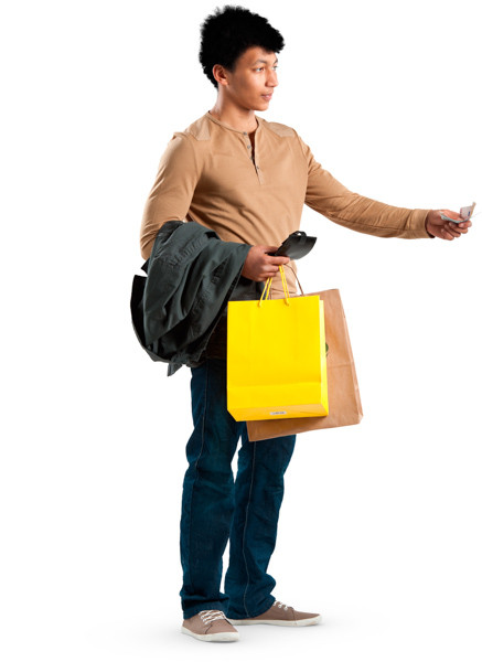 Standing man image
