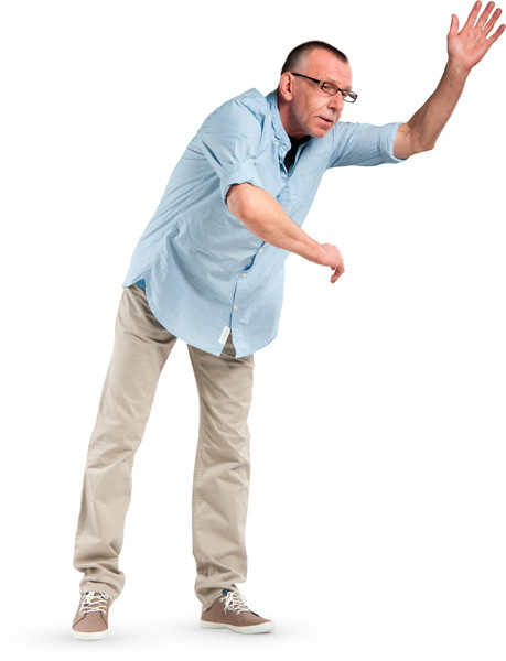 Standing man image