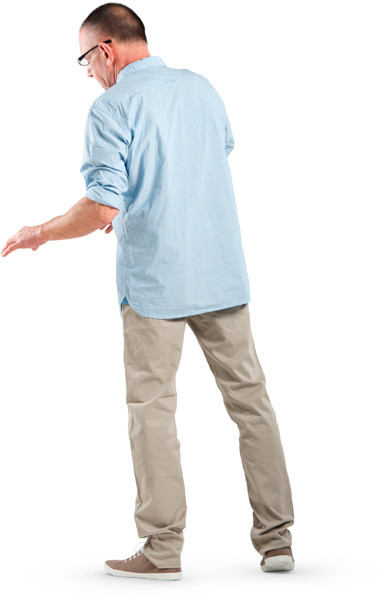 Standing man image