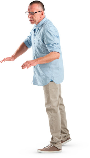 Standing man image