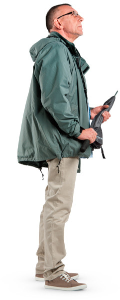 Standing man image