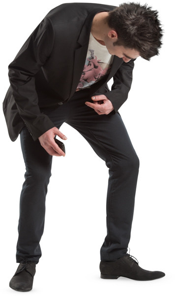 Standing man image