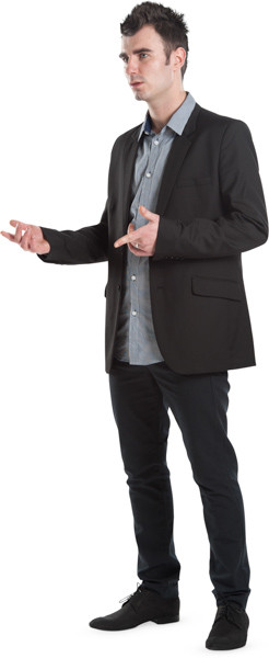 Standing man image