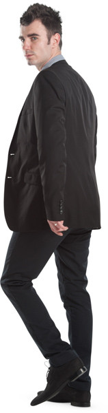 Walking man image
