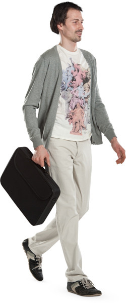 Walking man image