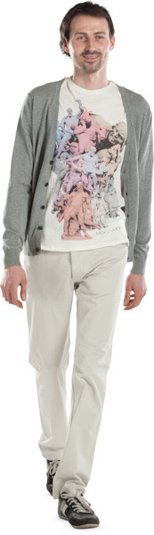 Walking man image