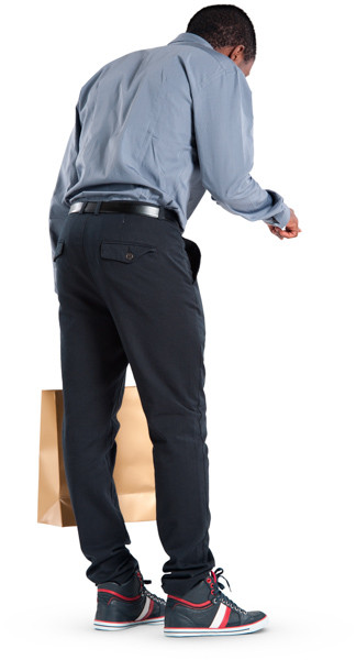 Standing man image
