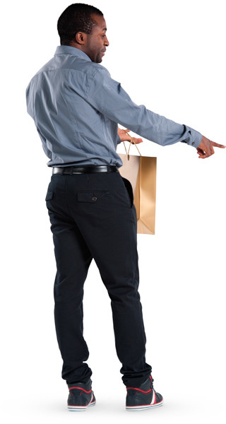 Standing man image