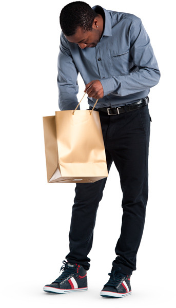 Standing man image