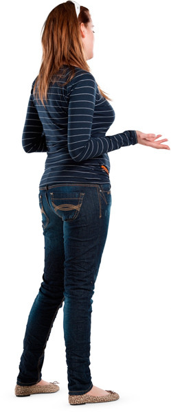 Standing woman image