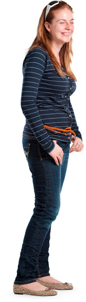 Standing woman image