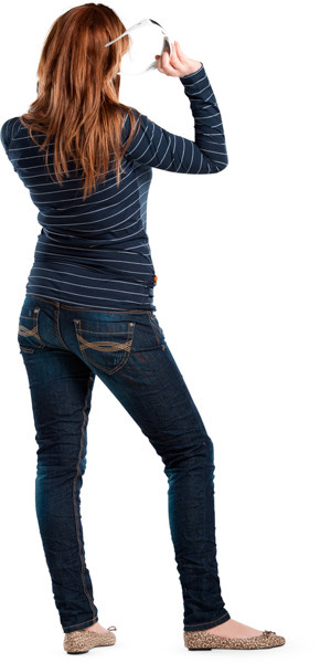 Standing woman image