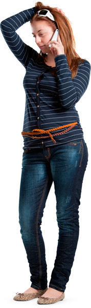 Standing woman image