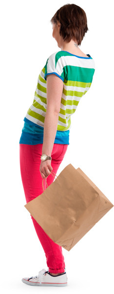 Standing woman image