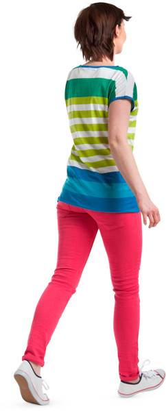 Walking woman image