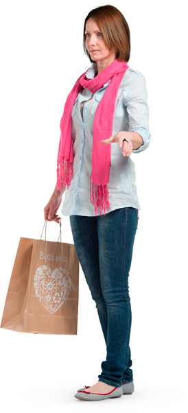 Standing woman image