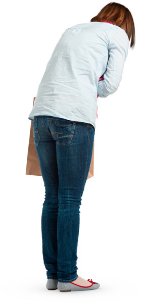 Standing woman image