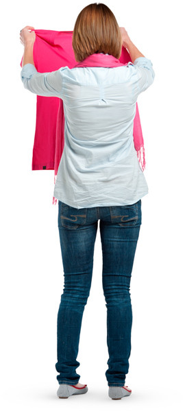 Standing woman image