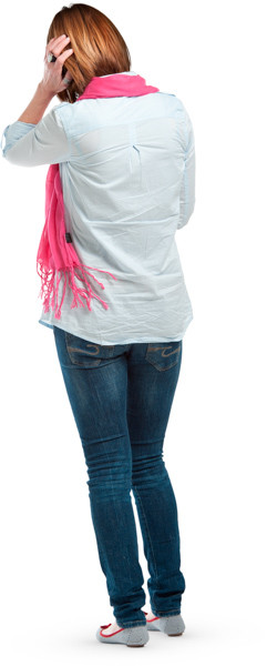 Standing woman image