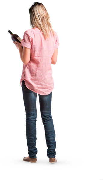 Standing woman image