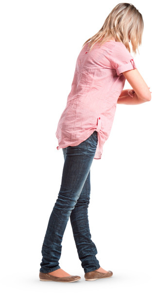 Standing woman image