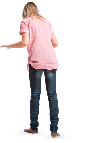 Standing woman image