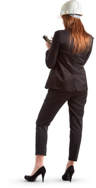 Standing engineer image