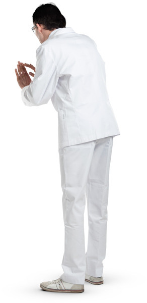 Standing doctor image