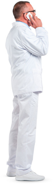 Standing doctor image
