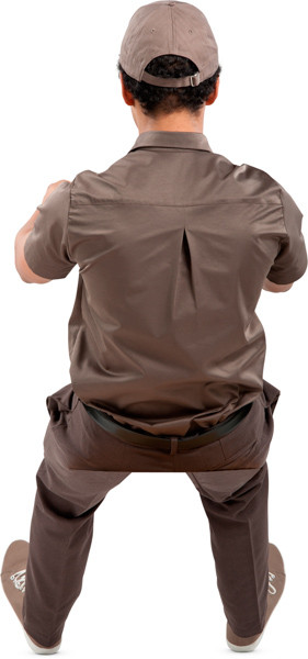 Driving courier image