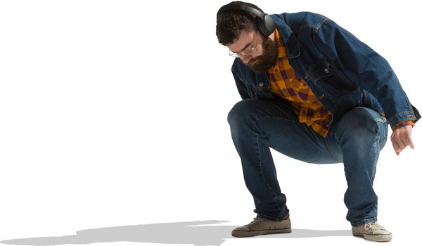 Standing man image